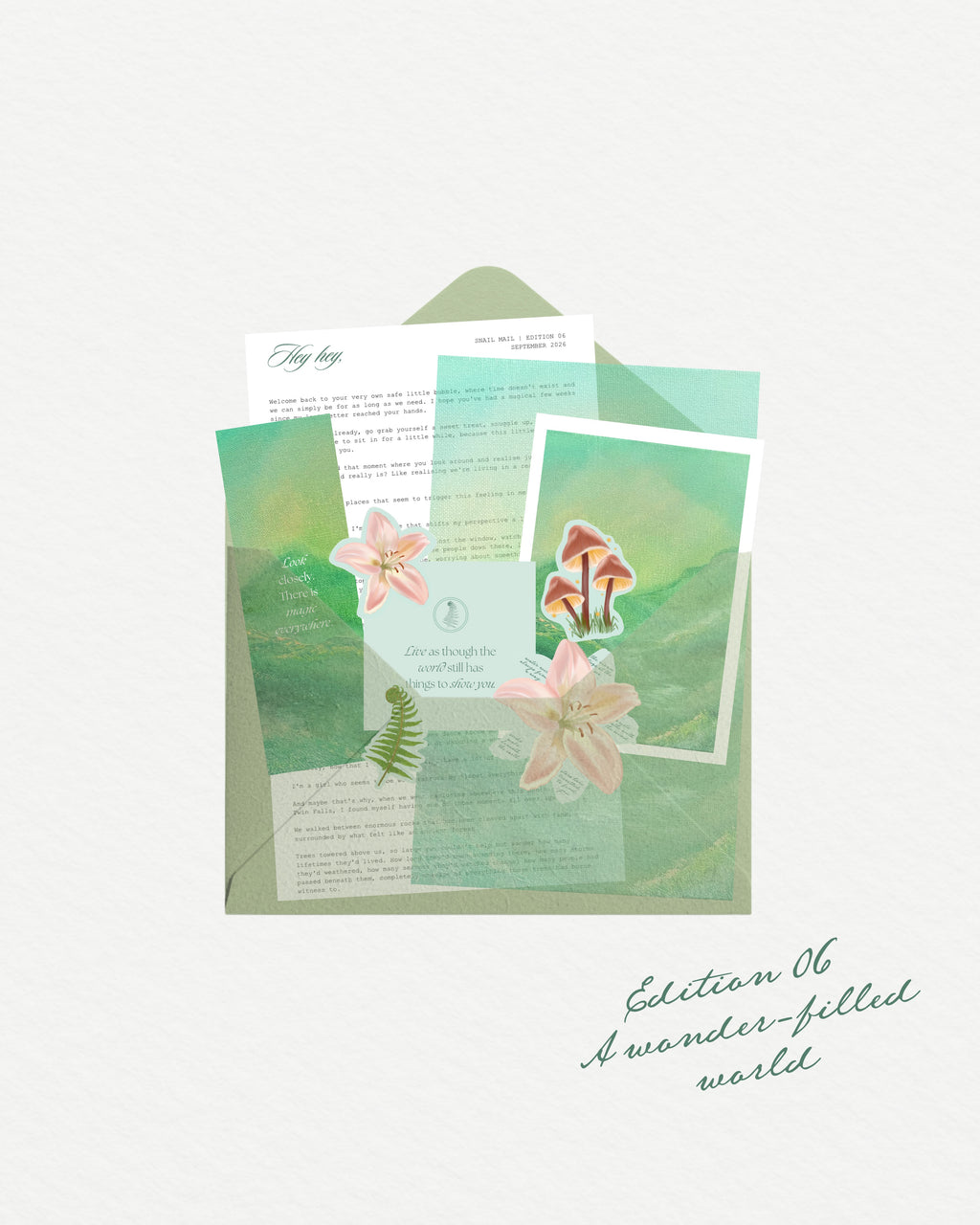 Monthly Snail Mail Club